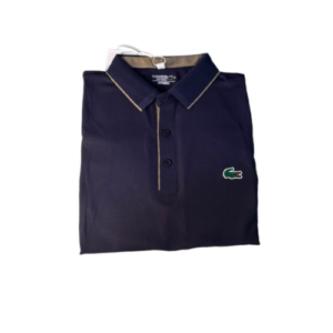 Camisa Polo Lacoste Tecnológica Masculina Azul Marinho