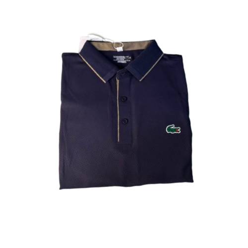 Camisa Polo Lacoste Tecnológica Masculina Azul Marinho